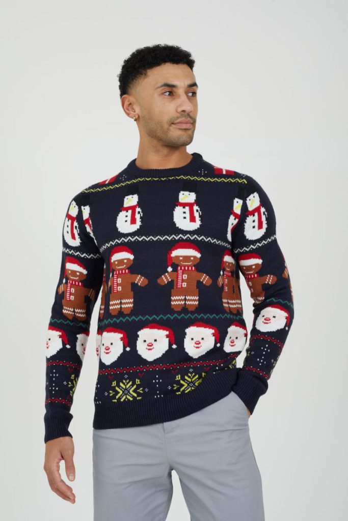 Crew Neck Novelty Fairisle Christmas Jumper from Debenhams