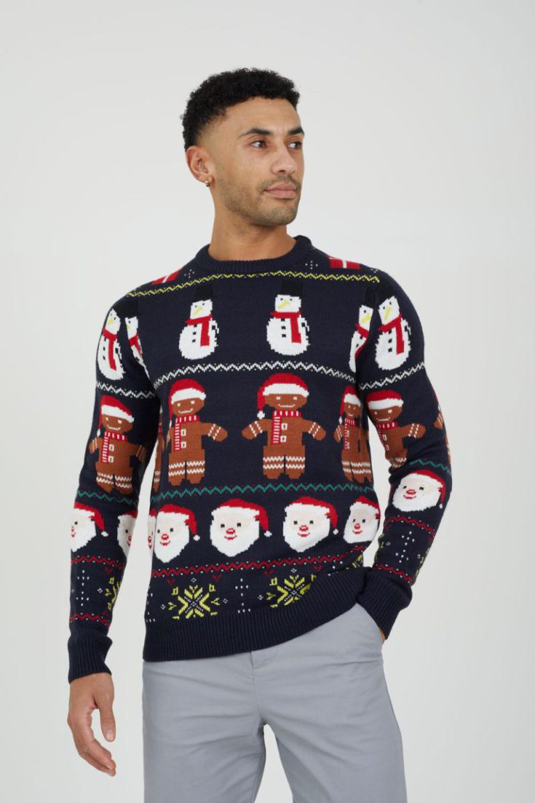 Crew Neck Novelty Fairisle Christmas Jumper from Debenhams