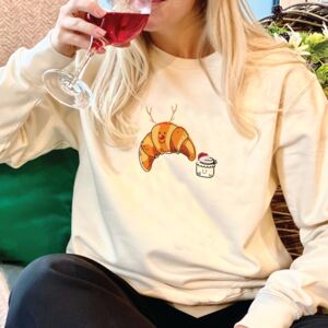 Croissant Christmas Jumper from Not On The High Street