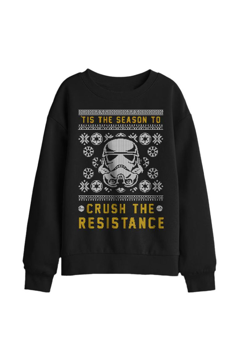Crush The Resistance This Christmas Kids Sweatshirt from Debenhams