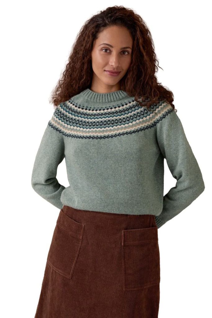 Ditsy Fair Isle Yoke Sweater Christmas jumper from Debenhams