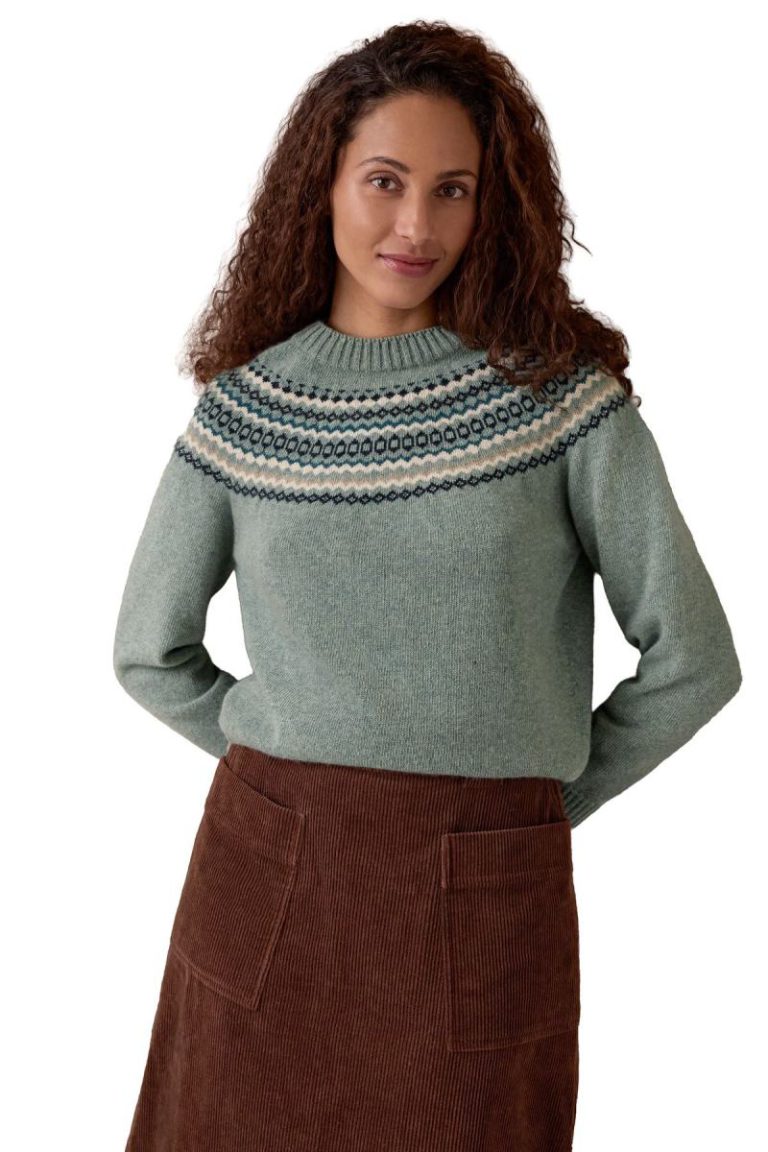 Ditsy Fair Isle Yoke Sweater Christmas jumper from Debenhams