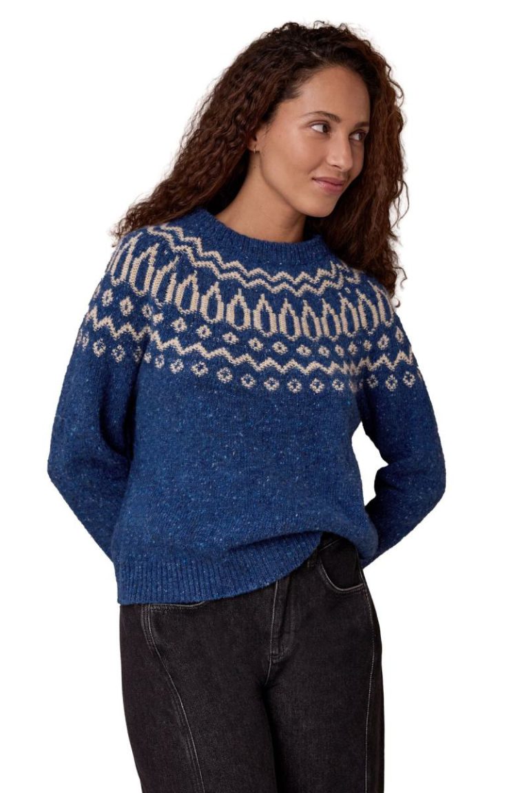 Donegal Two Tone Fair Isle Sweater Christmas jumper from Debenhams