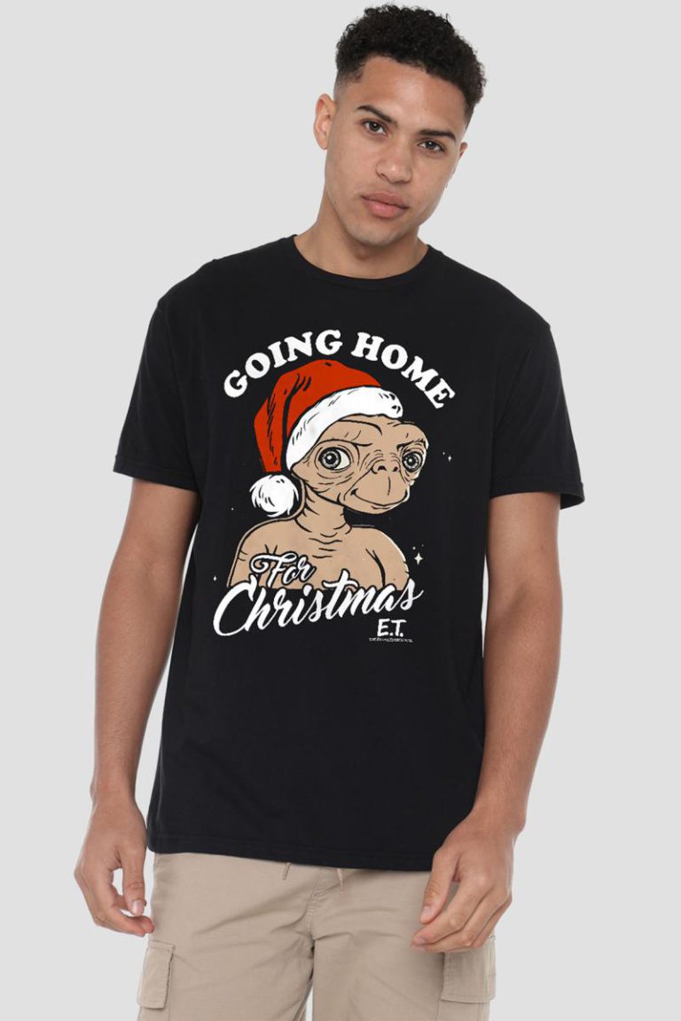 E.T. Home For Christmas T Shirt, Black from Debenhams