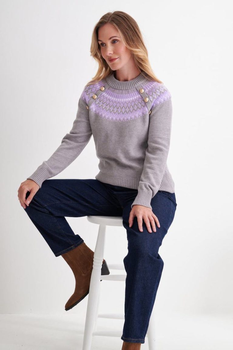 Embellished Fair Isle Jumper Christmas jumper from Debenhams