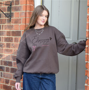 Espresso Ho Ho Ho Brown Christmas Jumper from Not On The High Street