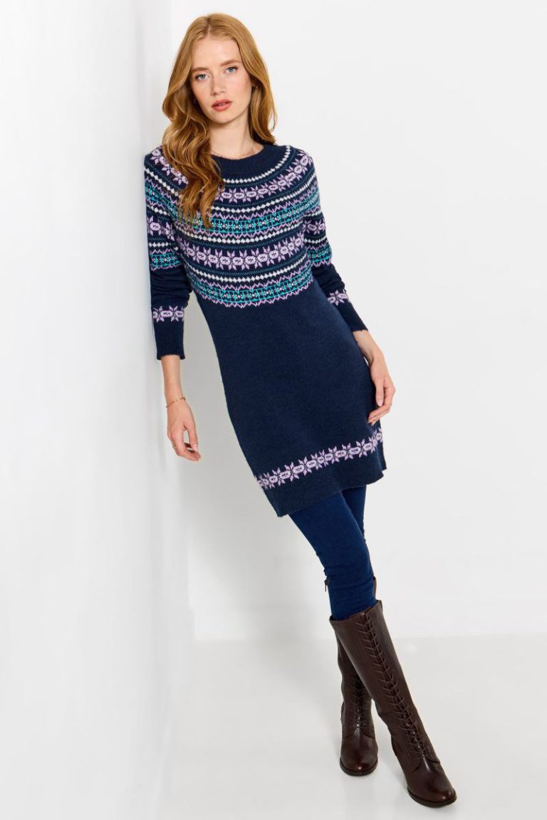 Fabulous Fairisle Knitted Dress Christmas jumper from Debenhams