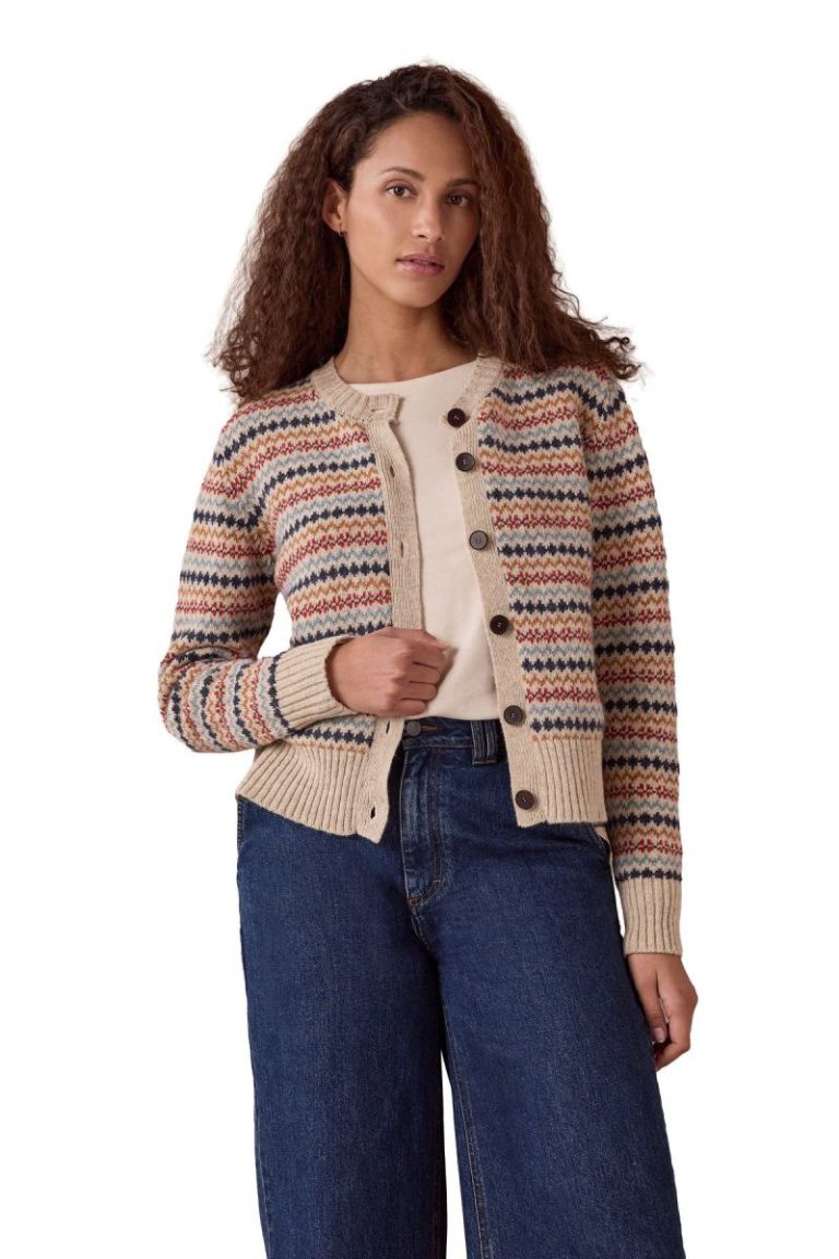 Fair Isle Buttoned Cardigan Christmas jumper from Debenhams