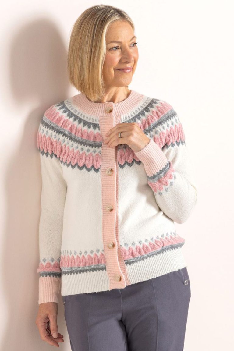 Fair Isle Cardigan Christmas jumper from Debenhams