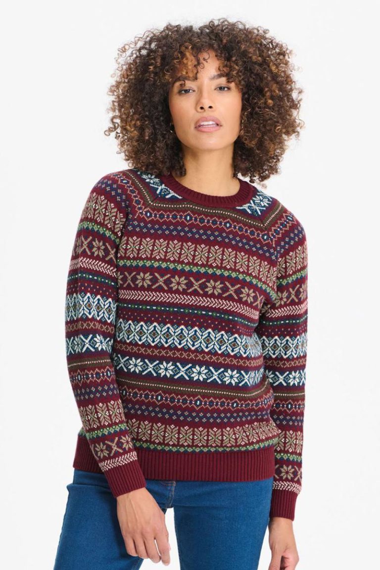 Fair Isle Crew Neck Jumper Christmas jumper from Debenhams