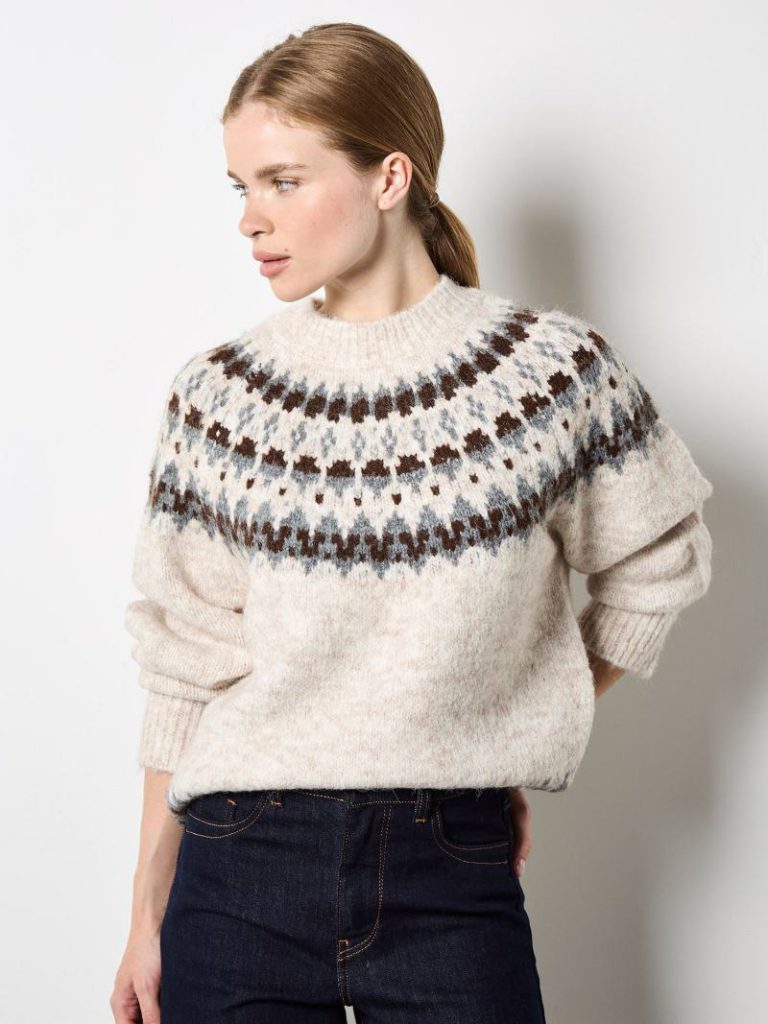 Fair Isle Fluffy Jumper Christmas jumper from Debenhams