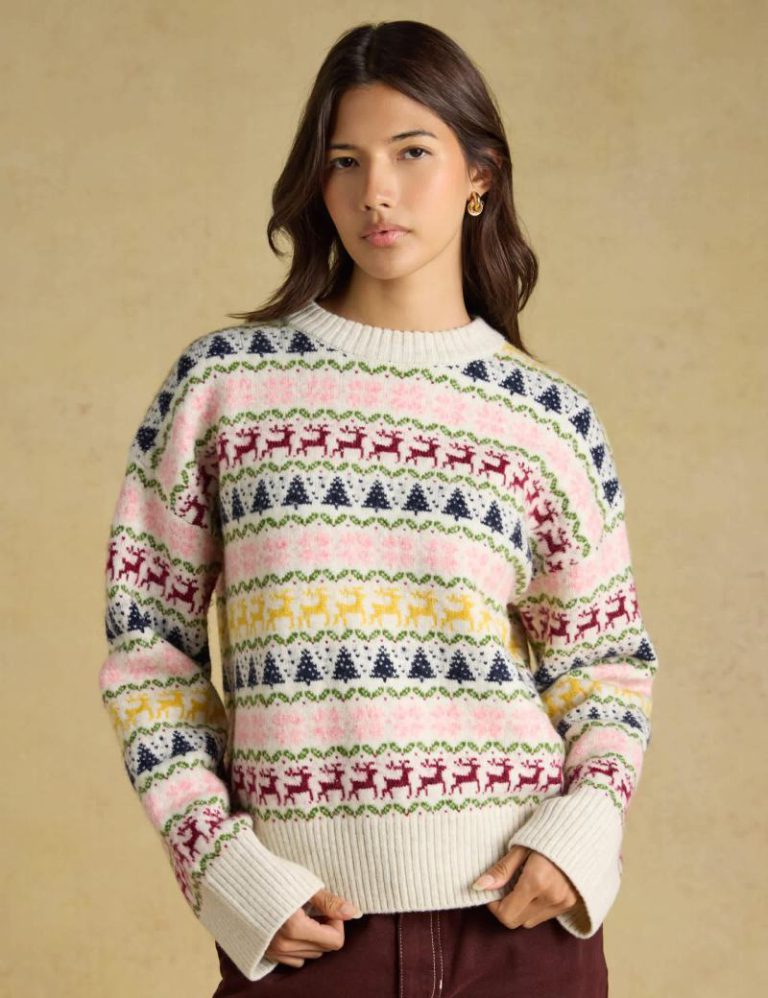 Fair Isle Jumper with Wool Christmas jumper from Marks & Spencer