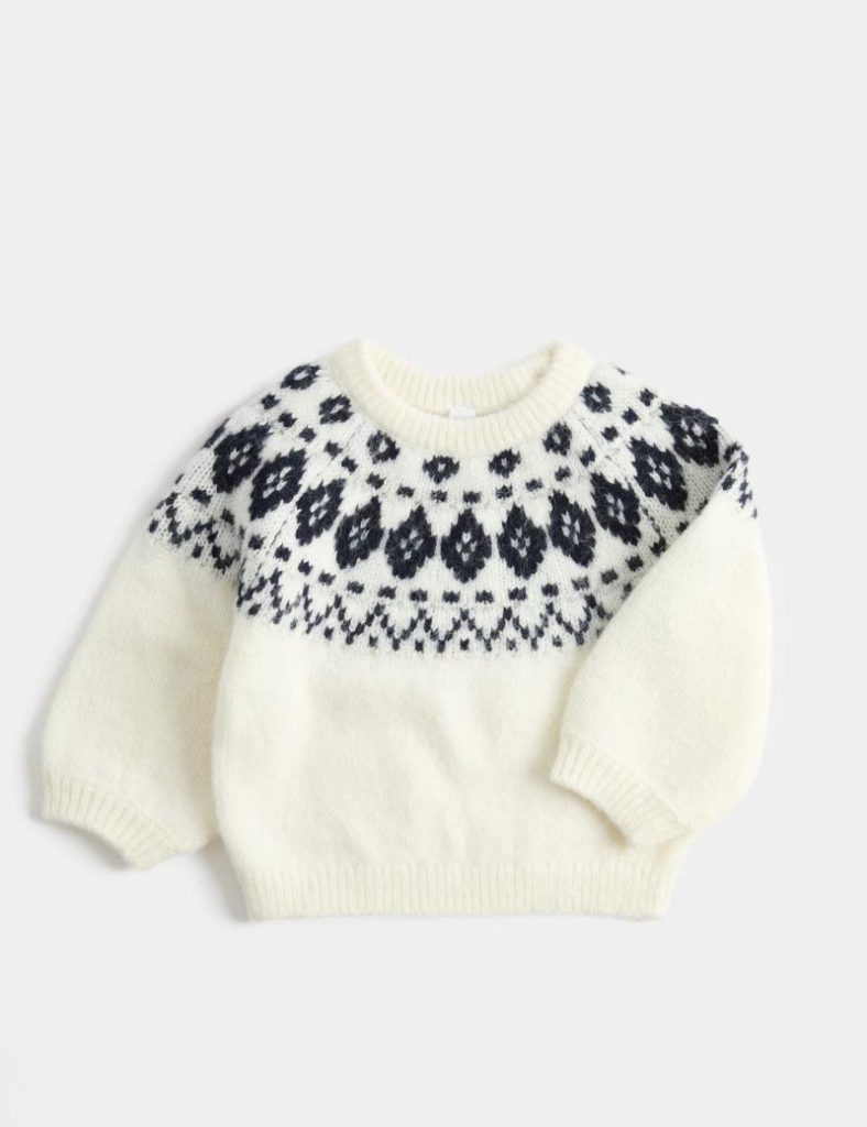 Fair Isle Knitted Jumper with Wool (0-5 Yrs) Christmas jumper from Marks & Spencer
