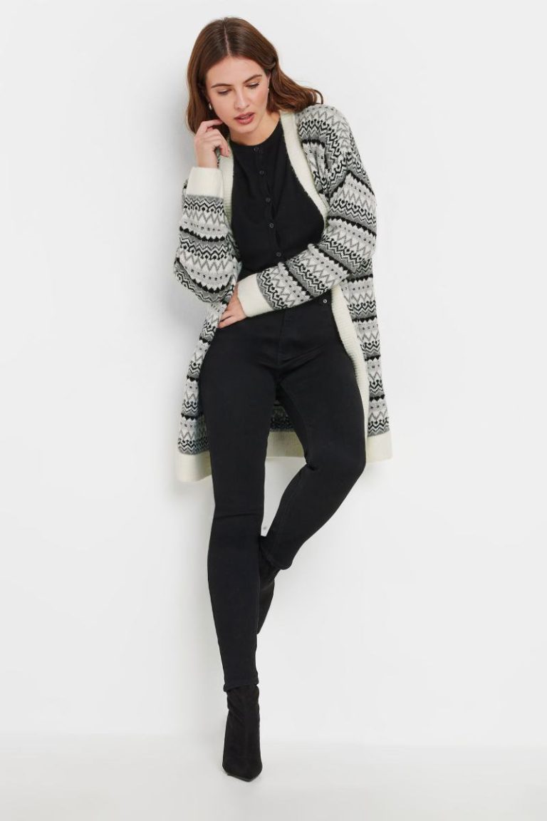 Fair Isle Longline Cardigan Christmas jumper from Debenhams