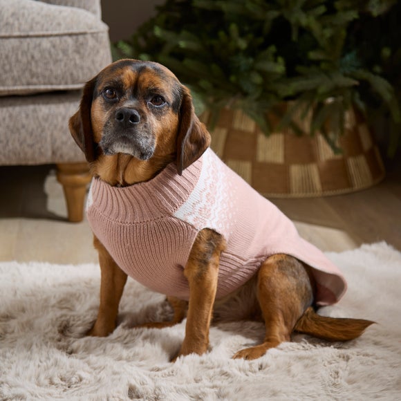 Fair Isle Pet Jumper Christmas jumper from Dunelm