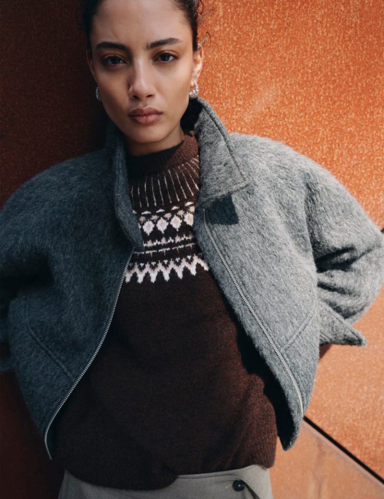 Fairisle Crew Neck Jumper Christmas jumper from Marks & Spencer