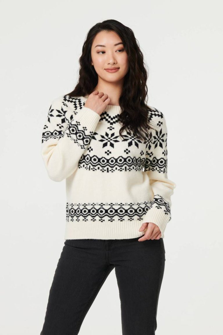 Fairisle Drop Shoulder Relaxed Jumper Christmas jumper from Debenhams