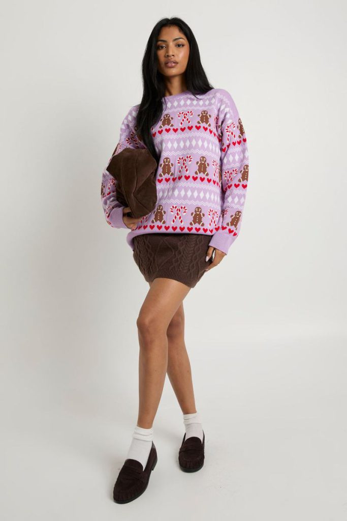 Fairisle Gingerbread Christmas Jumper from Debenhams