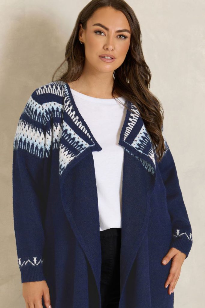 Fairisle Waterfall Cardigan Christmas jumper from Debenhams