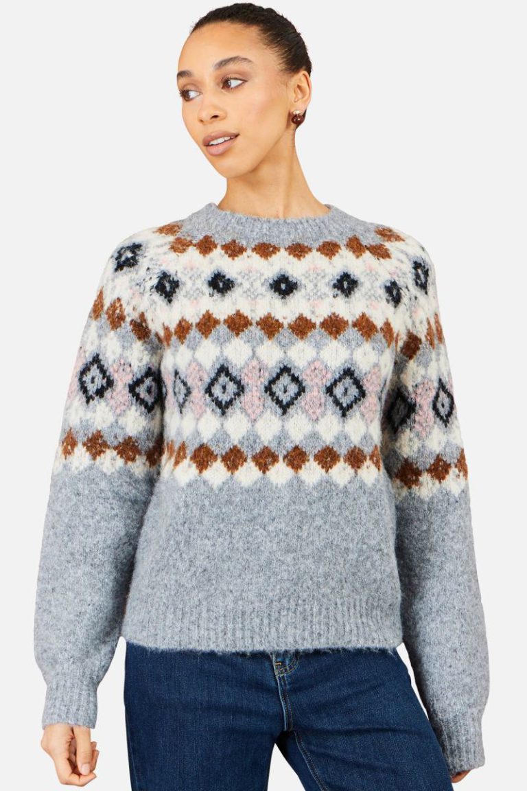 Fairisle Wool Blend Relaxed Jumper Christmas jumper from Debenhams