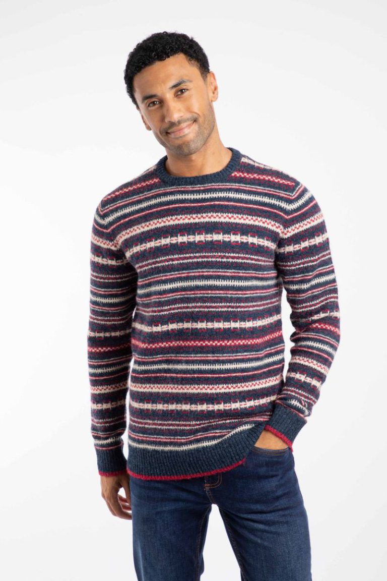 Fastolf Fair Isle Crew Neck Jumper Christmas jumper from Debenhams