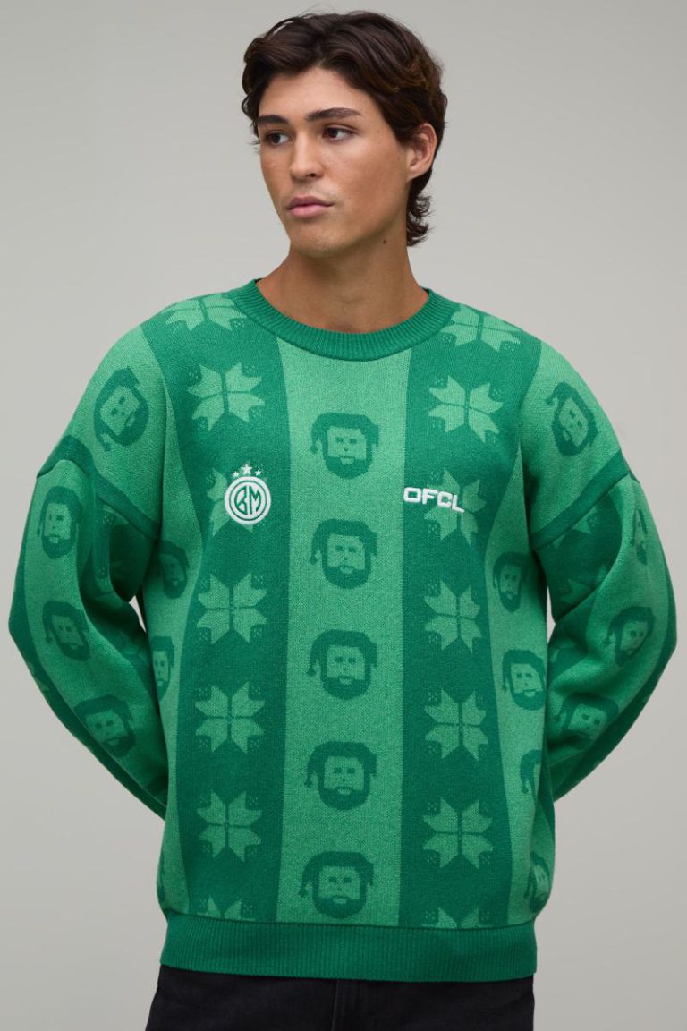 Festive Christmas Sports Knitted Jumper from Debenhams