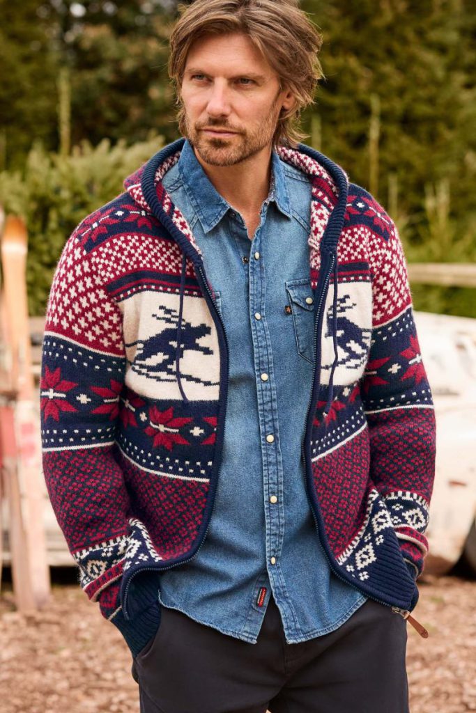 Festive Fun Hooded Cardigan from Debenhams
