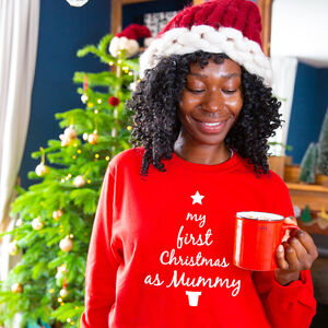 First Christmas As Mummy New Mum Christmas Jumper from Not On The High Street