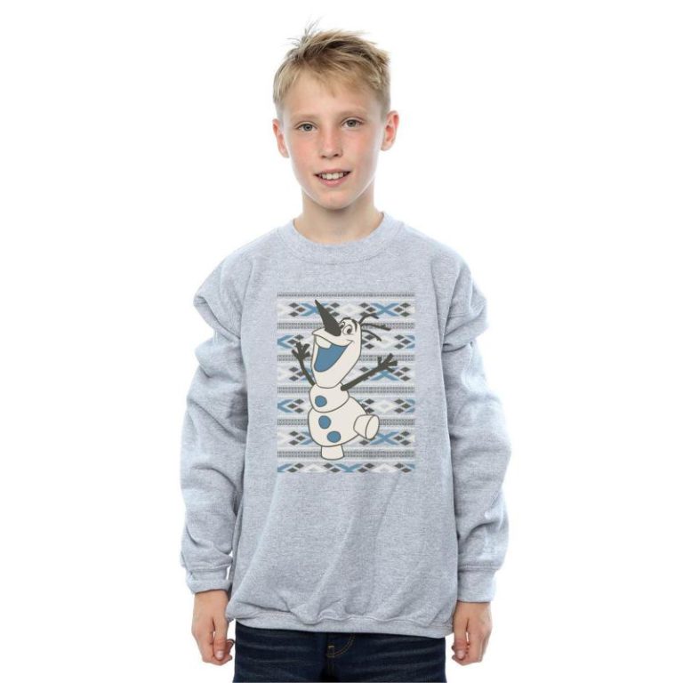 Frozen Christmas Olaf Smile Sweatshirt from Debenhams