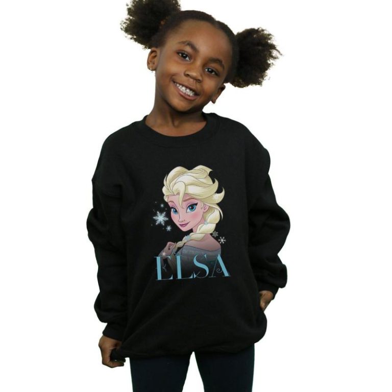 Frozen Elsa Snowflake Portrait Sweatshirt Christmas jumper from Debenhams