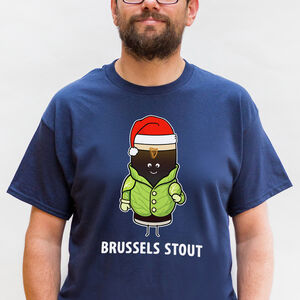 Funny Mens Christmas Guinness T Shirt from Not On The High Street