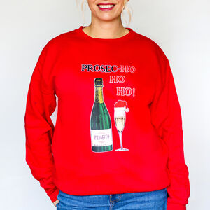 Funny Prosecco Christmas Jumper from Not On The High Street