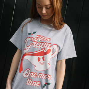 Gravy One More Time Women's Christmas T Shirt from Not On The High Street