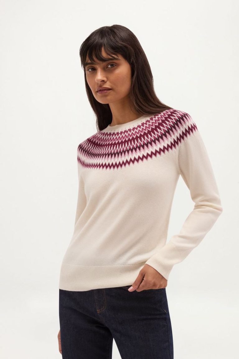 Greta Fairisle Knit Jumper Christmas jumper from Debenhams