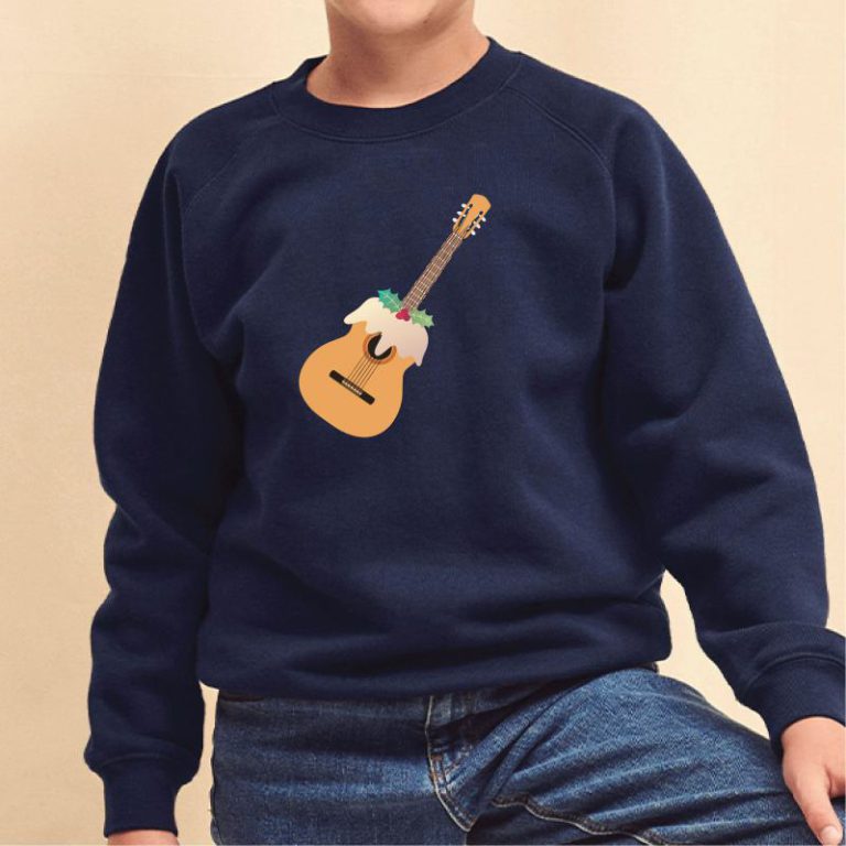 Guitar Christmas Jumper from Debenhams
