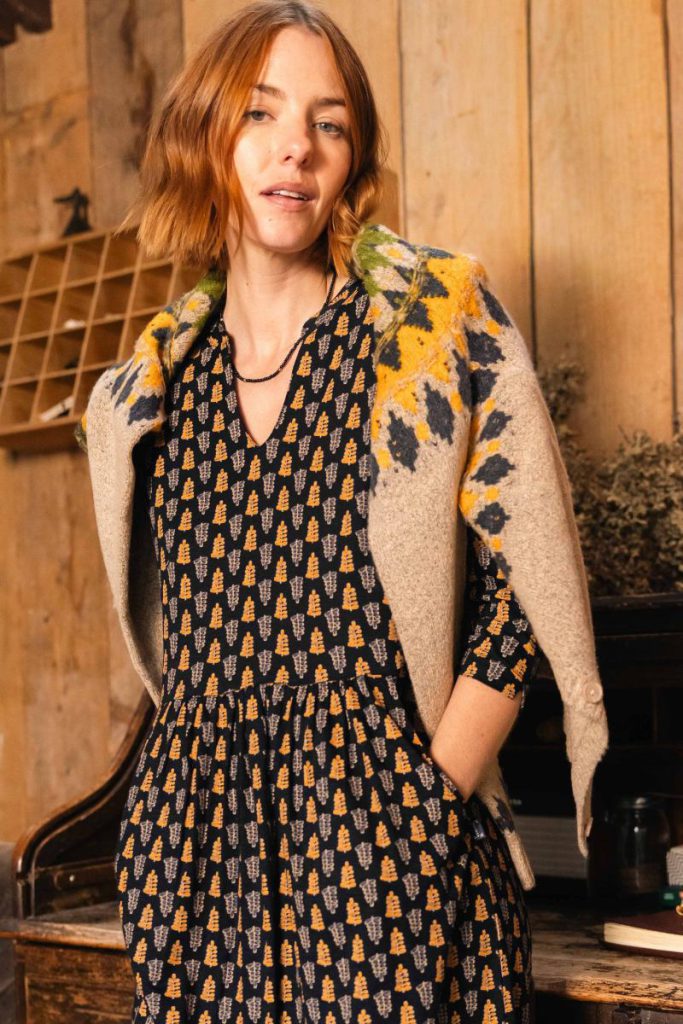 Hatty Fair Isle Cardigan Christmas jumper from Debenhams