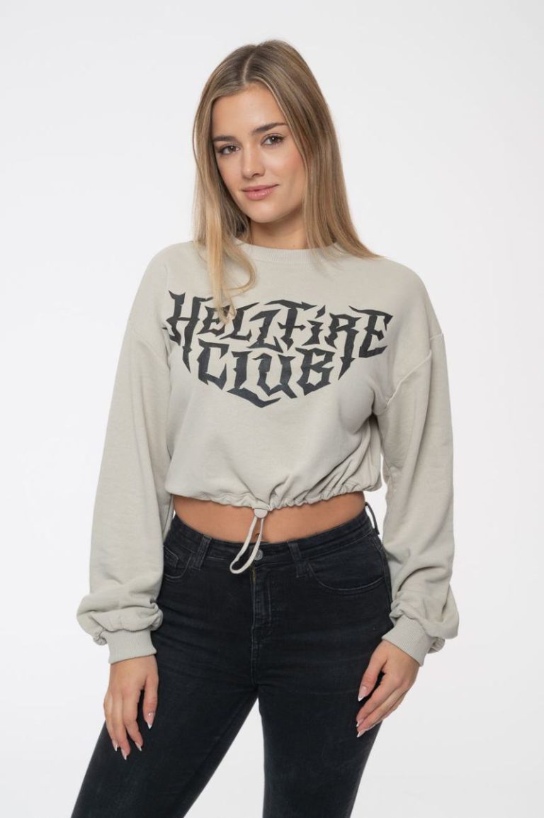 Hellfire Club Bubble Christmas Drawstring Sweatshirt from Debenhams