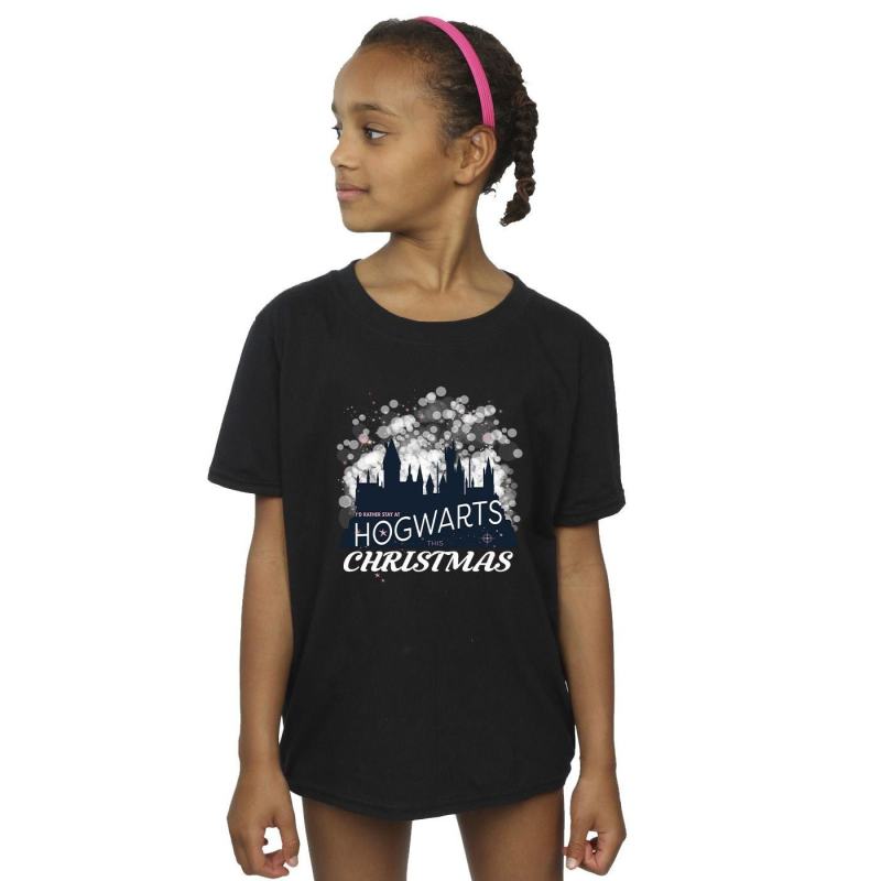 Hogwarts Christmas Cotton T-Shirt from Debenhams