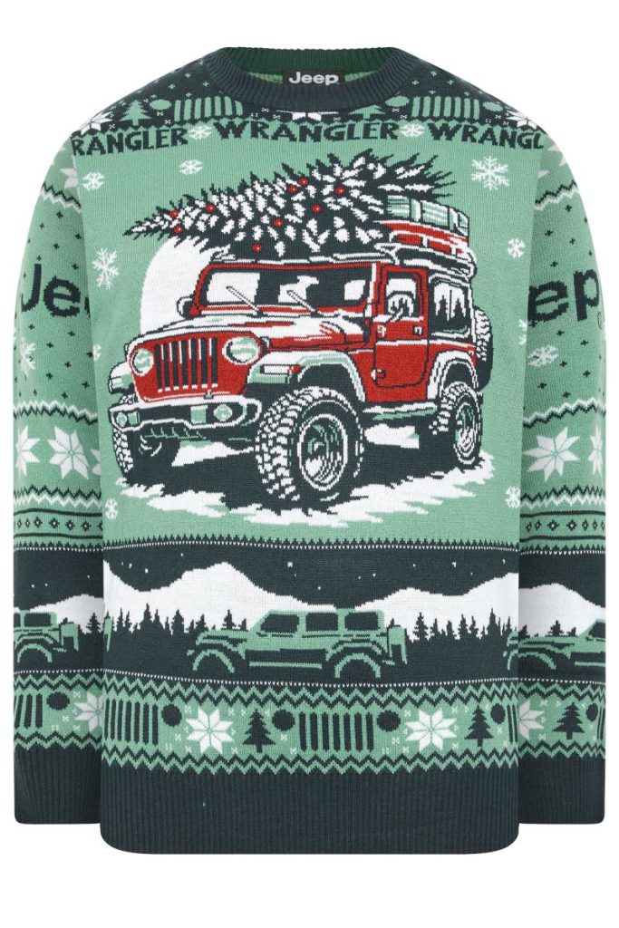 Jeep Knitted Christmas Jumper from Debenhams