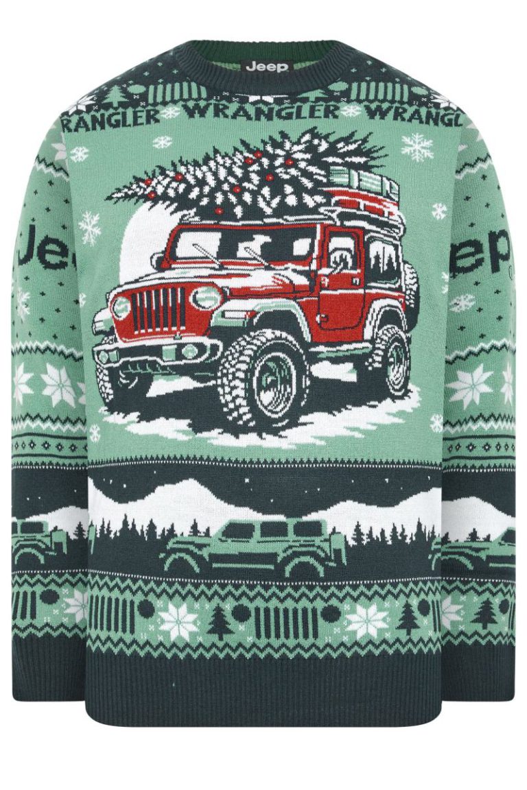 Jeep Knitted Christmas Jumper from Debenhams