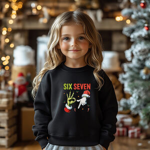 Kids Six Seven Festive Hands Christmas Jumper from Not On The High Street