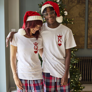 King And Queen Christmas Pyjamas from Not On The High Street