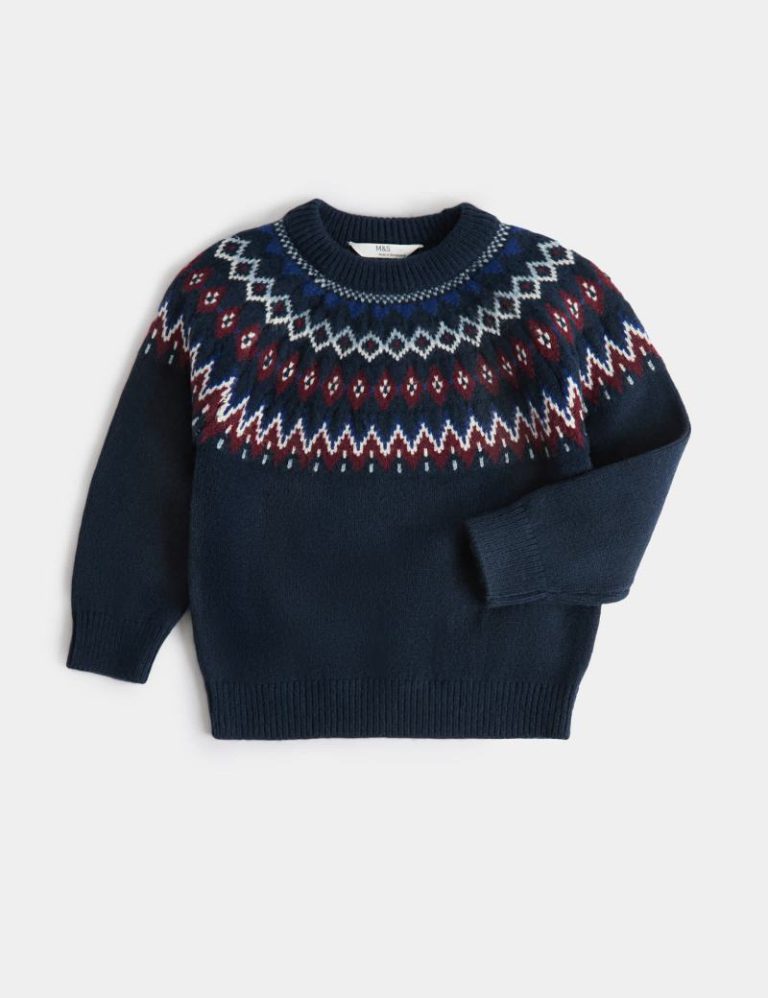 Knitted Fairisle Jumper Christmas jumper from Marks & Spencer