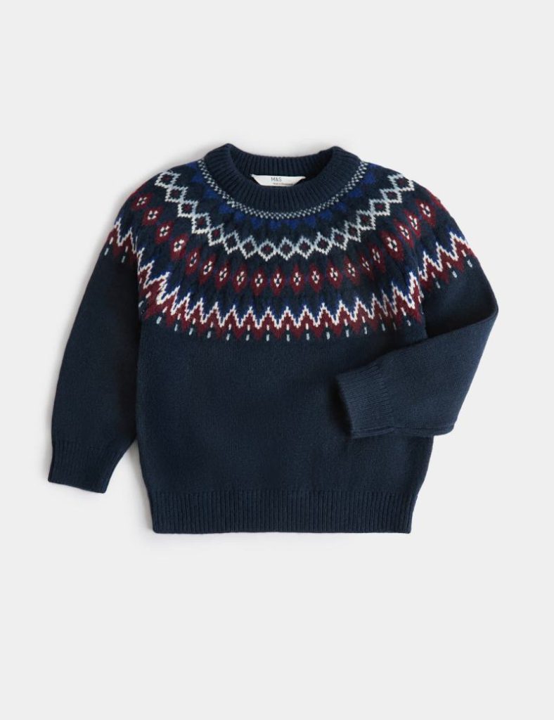 Knitted Fairisle Jumper Christmas jumper from Marks & Spencer