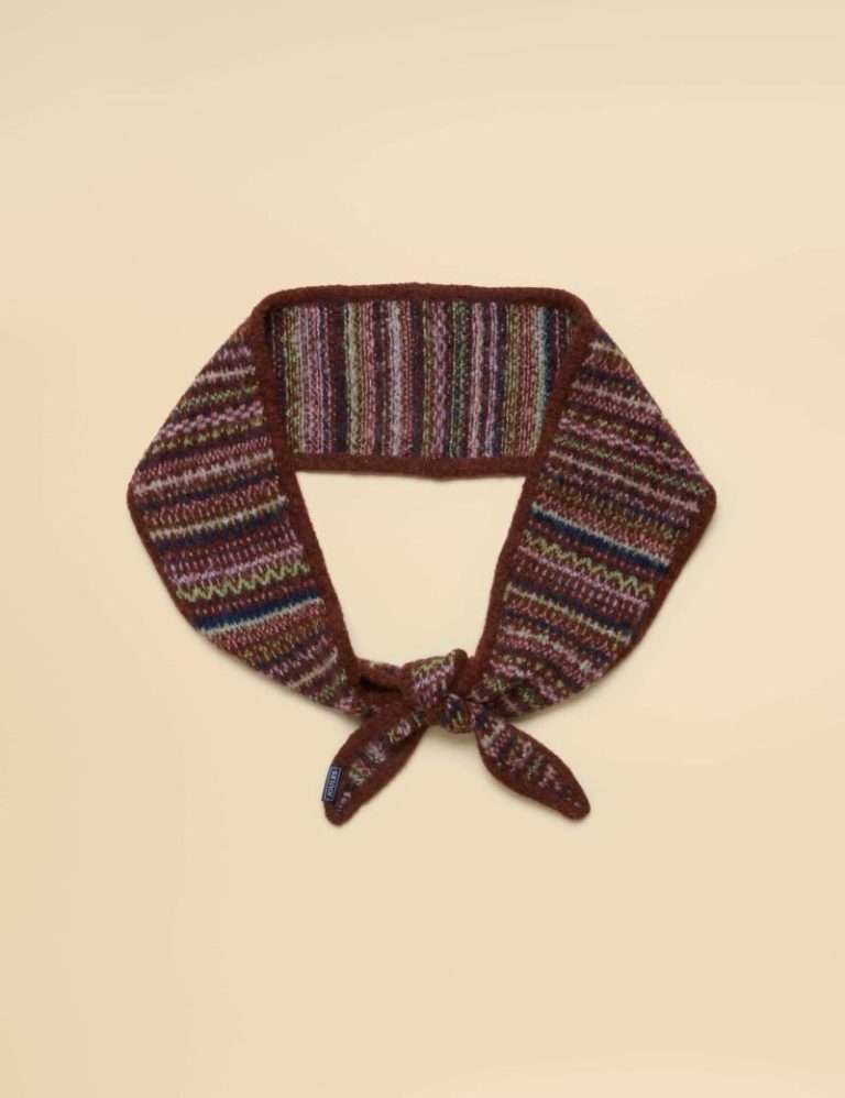 Knitted Fairisle Neckerchief Christmas jumper from Marks & Spencer
