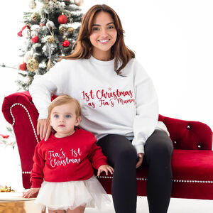 Ladies First Christmas Personalised Sweatshirt Jumper from Not On The High Street