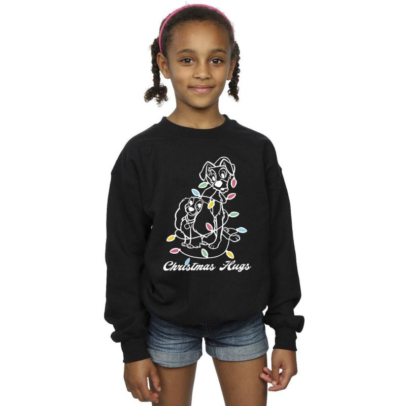 Lady And The Trump Christmas Hugs Sweatshirt from Debenhams