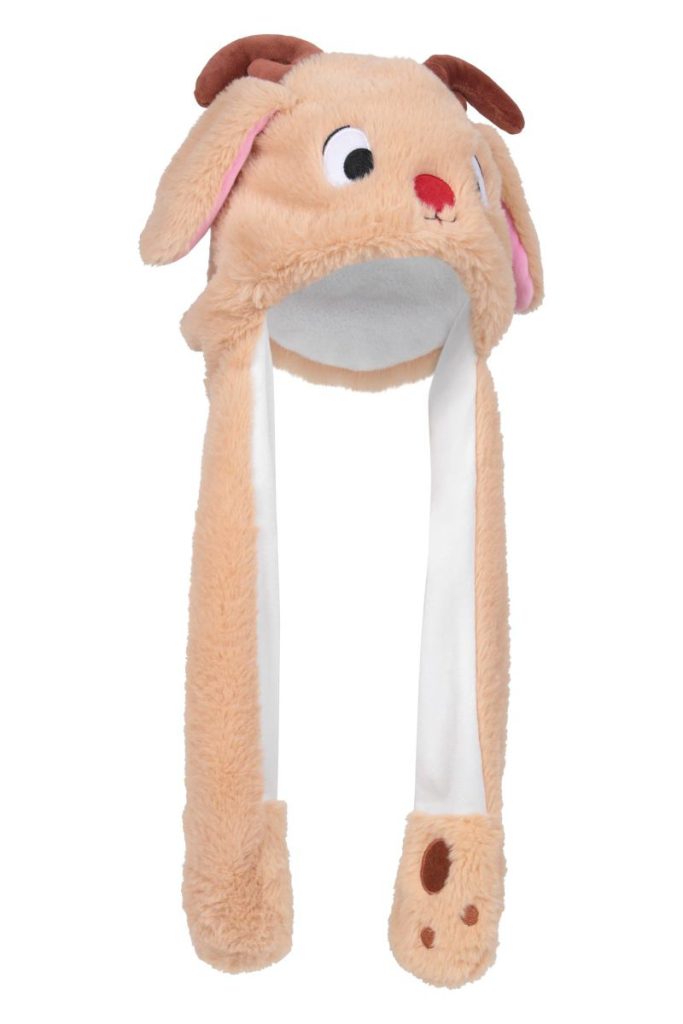 Lightweight Warm Comfy Cuddly Xmas Trapper Hat with Moveable Ears from Debenhams