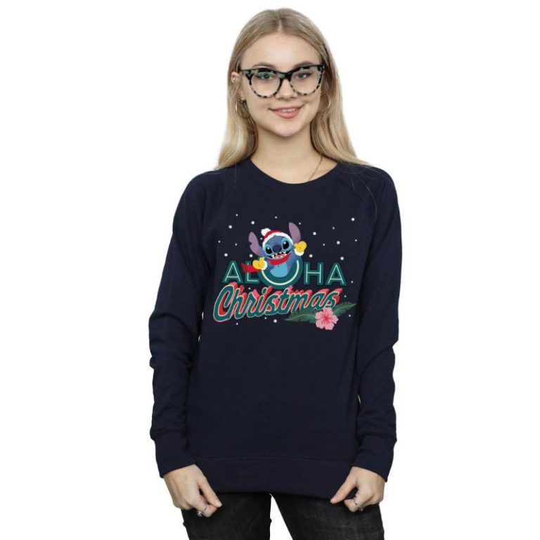 Lilo And Stitch Aloha Christmas Sweatshirt from Debenhams