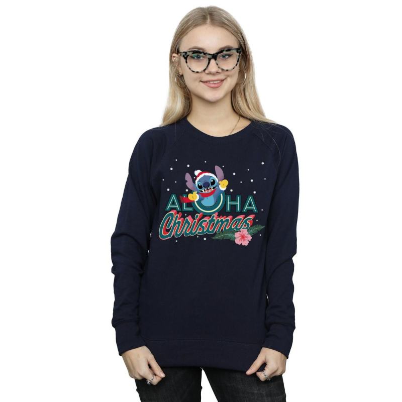 Lilo And Stitch Aloha Christmas Sweatshirt from Debenhams